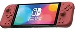 Hori Split Pad Compact, Gamepad, Nintendo Switch, D-Pad, Turbo-Taste, Rot, Nintendo