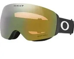 Oakley Flight Deck M 7064C700 Matte Black/Prizm Sage Gold Ski Brillen - Schwarz