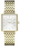 ROSEFIELD Damenuhr Boxy Gold eckig QWSG-Q09 - Gold