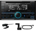 Kenwood Electronics DPX-7300DAB, Schwarz, 2 DIN, CD, AAC, FLAC, MP3, WAV, WMA,...