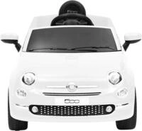 vidaXL Kinder-Elektroauto Fiat 500 Wei&szlig;