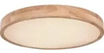 Globo Lighting Deckenleuchte Metall holzoptik, LED - Braun