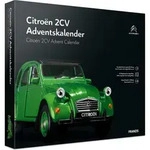 FRANZIS 55154 - Citroen 2CV Adventskalender gr&uuml;n, Metall Modellbausatz im Ma&szlig;stab