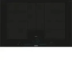 Siemens iQ700 EX877NYV6E, Schwarz, Integriert, 80 cm, Zonen-Induktionskochfeld,