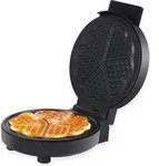Elta WM-110.1 Waffeleisen, Edelstahlgeh&auml;use, 1000 Watt, Thermostat - Silber