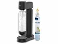 GoZero ADD4901BK/10 Wassersprudler + Cylinder + Flasche NEU