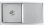 vidaXL Handgefertigte K&uuml;chensp&uuml;le Edelstahl - Silber