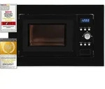 Exquisit Einbau-Mikrowelle EMW 1770-G-D-030 schwarz | Grill | max. 1000 W | Garraum