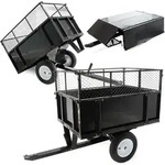 Wiltec Kippanh&auml;nger 166,5 x 77,5 x 106 cm 300 kg, Anh&auml;nger Kipper f&uuml;r...
