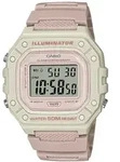 Casio Sportuhr Heavy Duty W-218HC-4A2VEF, Wasserdicht - Creme
