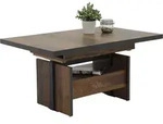 Couchtisch mit Funktionen Noah - Nachbildung Oldwood/Anthrazit - h&ouml;henverstellbar