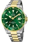 Jaguar Herren Analog Uhr Daily Classic Sport Edelstahl silber gold UJ887/2 - Silber