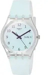 Swatch Herren Armbanduhr GE713 Gent Standard Ultraciel Blau 34mm wasserdicht