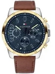 Tommy Hilfiger DECKER CASUAL 1791561 Herrenarmbanduhr - Braun/Dunkelblau