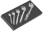 WERA Joker 6004 Maulschl&uuml;ssel Set 5-teilig 24 x 10