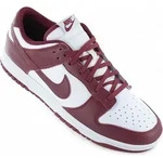 Nike Dunk Low Retro - Herren Sneakers Schuhe Leder Rot-Wei&szlig; DD1391-601 , EU 44...