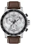 Herrenuhr Tissot Supersport Chrono 45.5mm 125.617.16.031.00, Braun / Wei&szlig; - Bunt