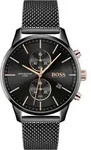Hugo Boss 1513811 Herrenuhr + Box - Schwarz