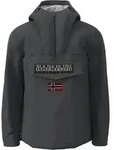Graue Herren-Regenjacke mit Kapuze und Rei&szlig;verschluss &ndash; Nachhaltig und Stilvoll,