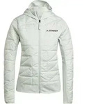 Adidas Terrex HH9059 Damen Outdoorjacke mit Kapuze f&uuml;r alle Jahreszeiten - Wei&szlig; -