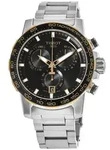 Tissot Supersport Chrono mit schwarzem Zifferblatt, Edelstahl - Gelb