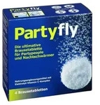 Partyfly Brausetabletten f&uuml;r Partypeople und Nachtschw&auml;rmer, 4 St. Brausetabletten