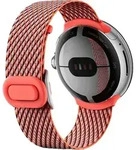Google, Gewebtes Armband f&uuml;r Pixel Watch One Size, Koralle - Koralle