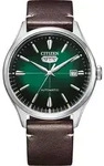 Citizen Uhr NH8390-03XE Herrenuhr Edelstahl Automatik Gr&uuml;n - Gr&uuml;n