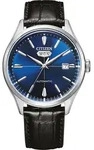 Citizen Uhr NNH8390-20LE Herrenuhr Edelstahl Automatik Blau - Blau