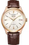 Citizen Uhr NH8393-05AE Herrenuhr Edelstahl Automatik Rose Wei&szlig; - Rosa