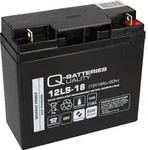 Q-Batteries 12LS-18 12 V 18 Ah AGM Bleiakku VdS G112005