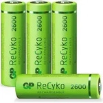 GP Batteries ReCyko, Wiederaufladbarer Akku, AA, Nickel-Metallhydrid (NiMH), 1,2 V, 4