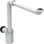 Geberit WT Raumsparsiphon G1 1/4 d40 151117, 1 Stk. - Wei&szlig;