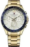 Tommy Hilfiger 1791121 Luke Herrenuhr (zf006a) - Gold/Wei&szlig;/Dunkelblau