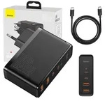 Baseus GaN2 4 Ports Fast Charger 100W - Schwarz