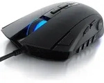 Titanwolf Gaming-Maus kabelgebunden, Gaming Mouse mit 24000 dpi & Gewichtstuning, 12