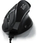 CSL ergonomische Maus kabelgebunden, 125 dpi, Vertikal Maus mit OLED-Display