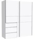 Schwebet&uuml;renschrank WINN 2 - Wei&szlig;