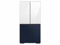 Samsung French Door, Clean White & Clean Navy, 183cm, 647 l, RF65A96768A/EG