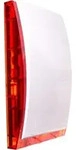 Satel SP-4003 R Drahtgebundene Sirene Innen/Au&szlig;en Rot, Wei&szlig;