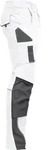 Leibw&auml;chter Bundhose Flex-Line Herren FLEXH Gr. 48 wei&szlig;/grau - 48