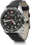 Victorinox Herrenuhr 241852 schwarz - Silber/Schwarz