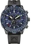 Citizen Uhr CB5006-02L Eco Drive Promaster Sky Herren Funkuhr Edelstahl Blau - Silber
