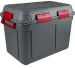 Sunware Aufbewahrungsbox Q-Line 160 L OUTDOOR anthrazit/rot - Schwarz