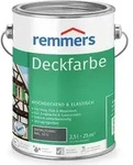 Remmers Deckfarbe basaltgrau (RAL 7012) 2,5 l, Holzlack
