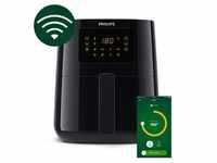 Philips Airfryer Essential, Heißluftfriteuse, App-Steuerung, 0.8 kg, Touchscreen,
