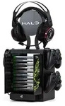Numskull Gaming Locker Zubeh&ouml;r St&auml;nder Halo - UNSC Logo - Schwarz/Gr&uuml;n
