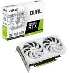 DUAL-RTX3060-O8G-WHITE NVIDIA GeForce RTX 3060 8 GB GDDR6 - Schwarz