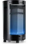 Bonaparte Fire Gasheizger&auml;t 4200W elektr. Z&uuml;ndung Bodenrollen ODS-System - Schwarz
