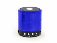 GEMBIRD Tragbare Bluetooth-Lautsprecher blau